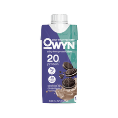 Cookies and Creamless Protein Shake